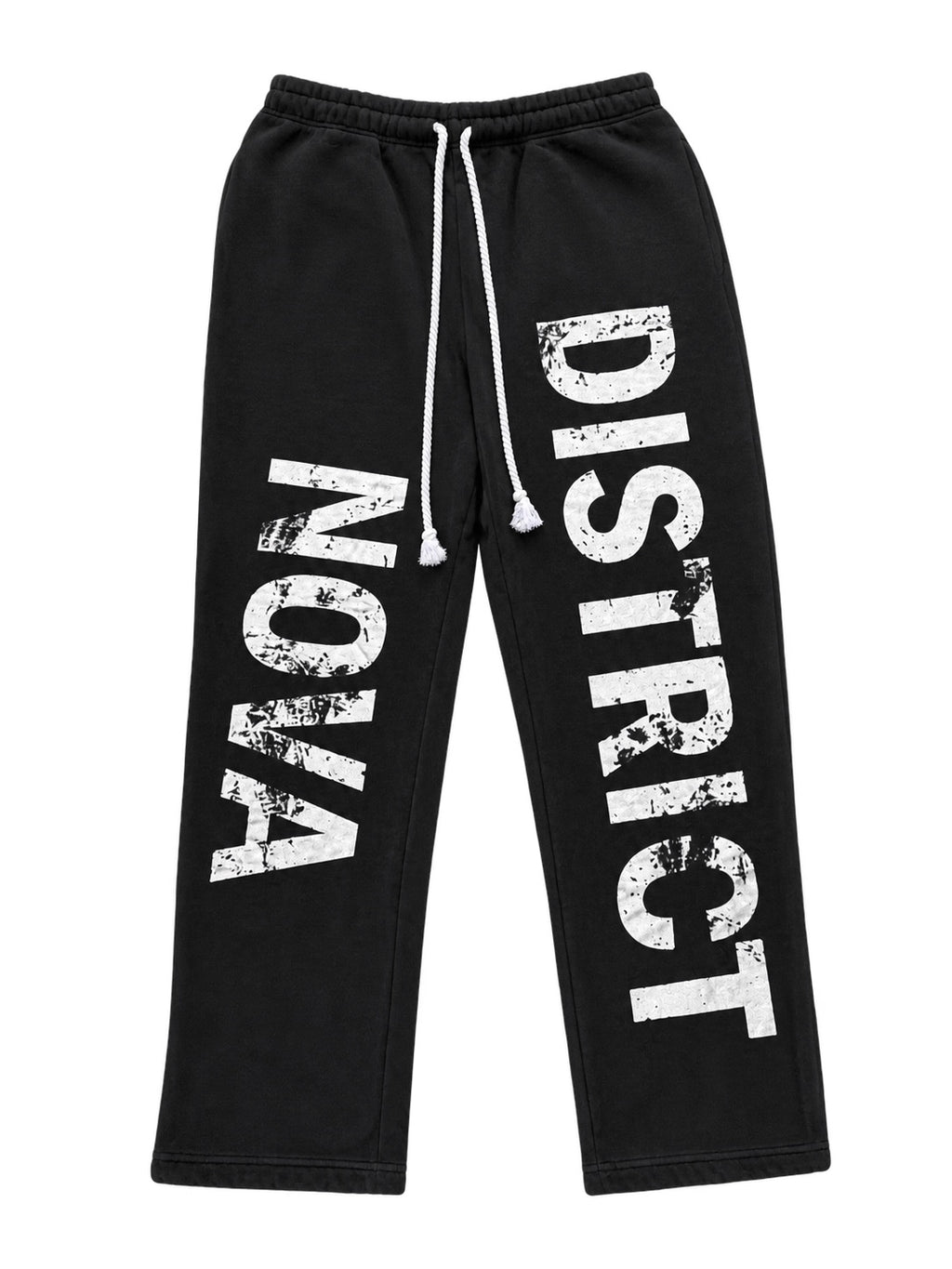 Nova District Black Sweats