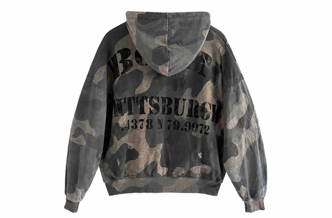 Born In Pittsburgh Zip-up