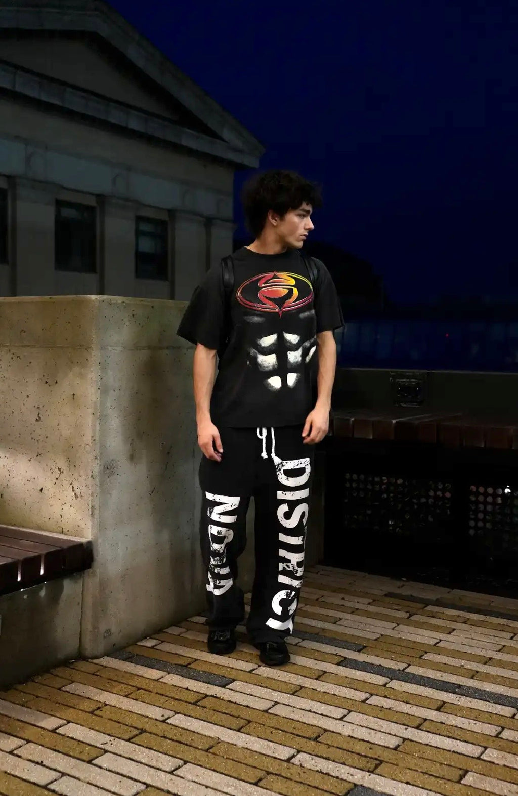 Nova District Black Sweats